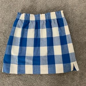 J.Crew plaid skirt. Excellent used condition